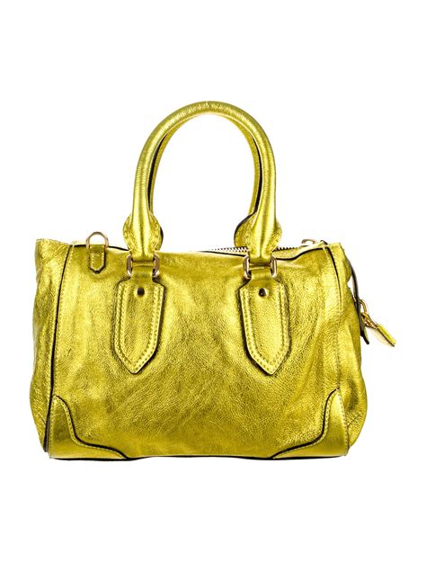 burberry prorsum metallic bag